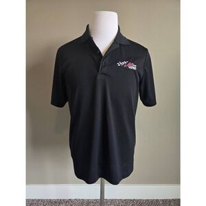 Core 365 Joe Gibbs Racing Polo Sz M Black